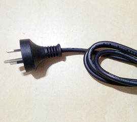 澳式三插带品字尾 梅花尾 澳大利亚电源线插头产品,图片仅供参考,专业